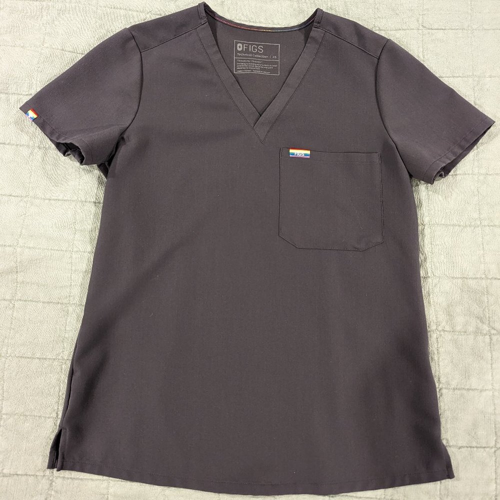 Figs Technical Collection Catarina Scrub Top Special Pride Edition XS